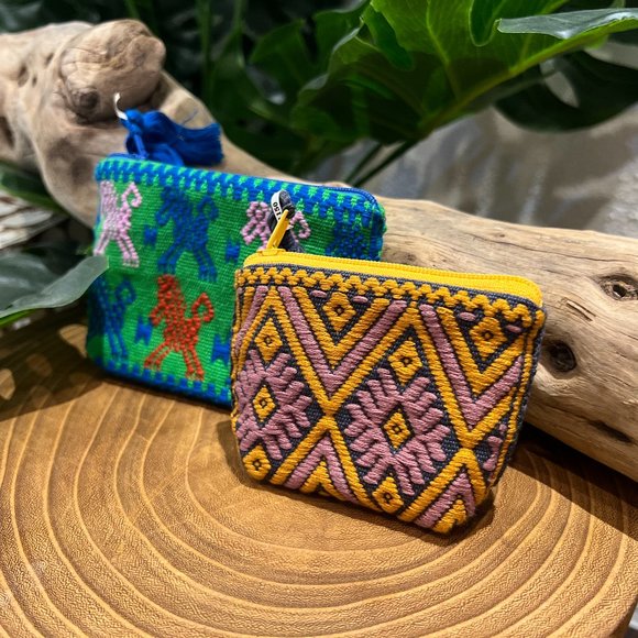 Handmade Handbags - Mini Mexican Coin Purse